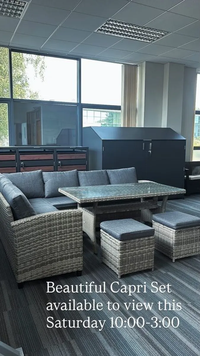 8 Seater outdoor furniture set - Image 2