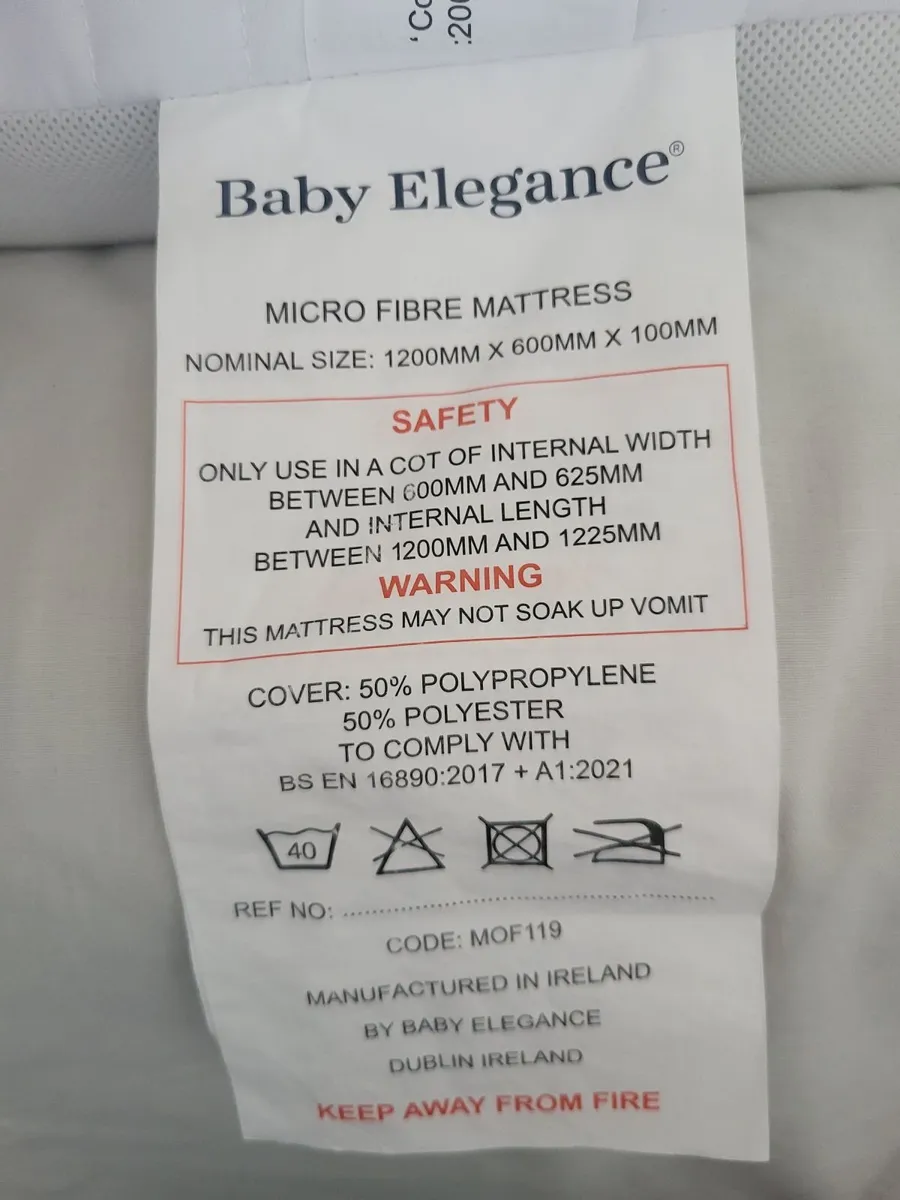 Baby Elegance Mattress - Image 1