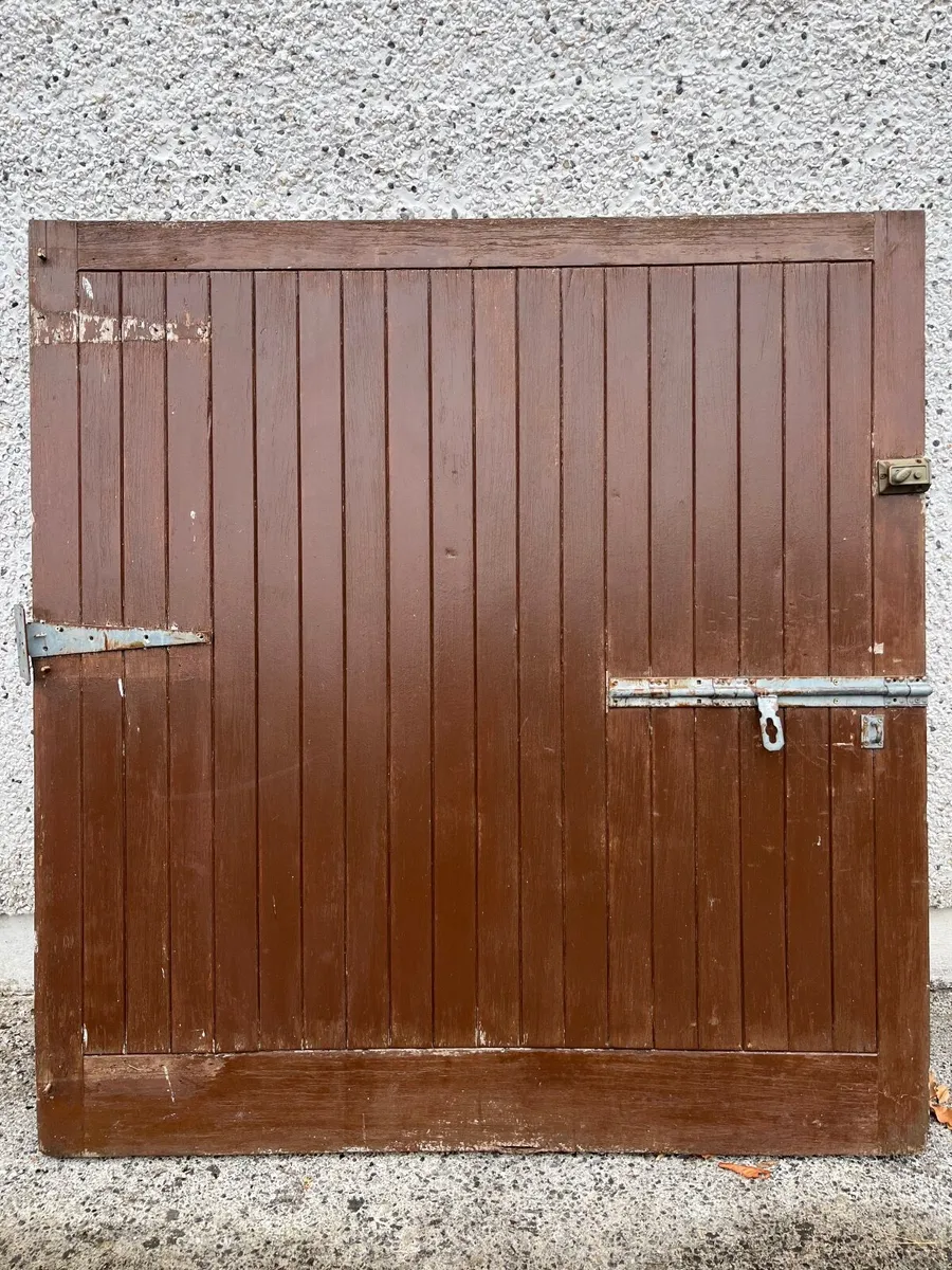4 Solid Teak Garden Gates - Image 4