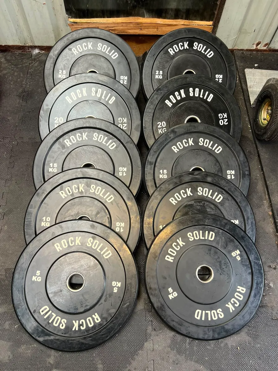 150KG OLYMPIC PLATES - Image 1