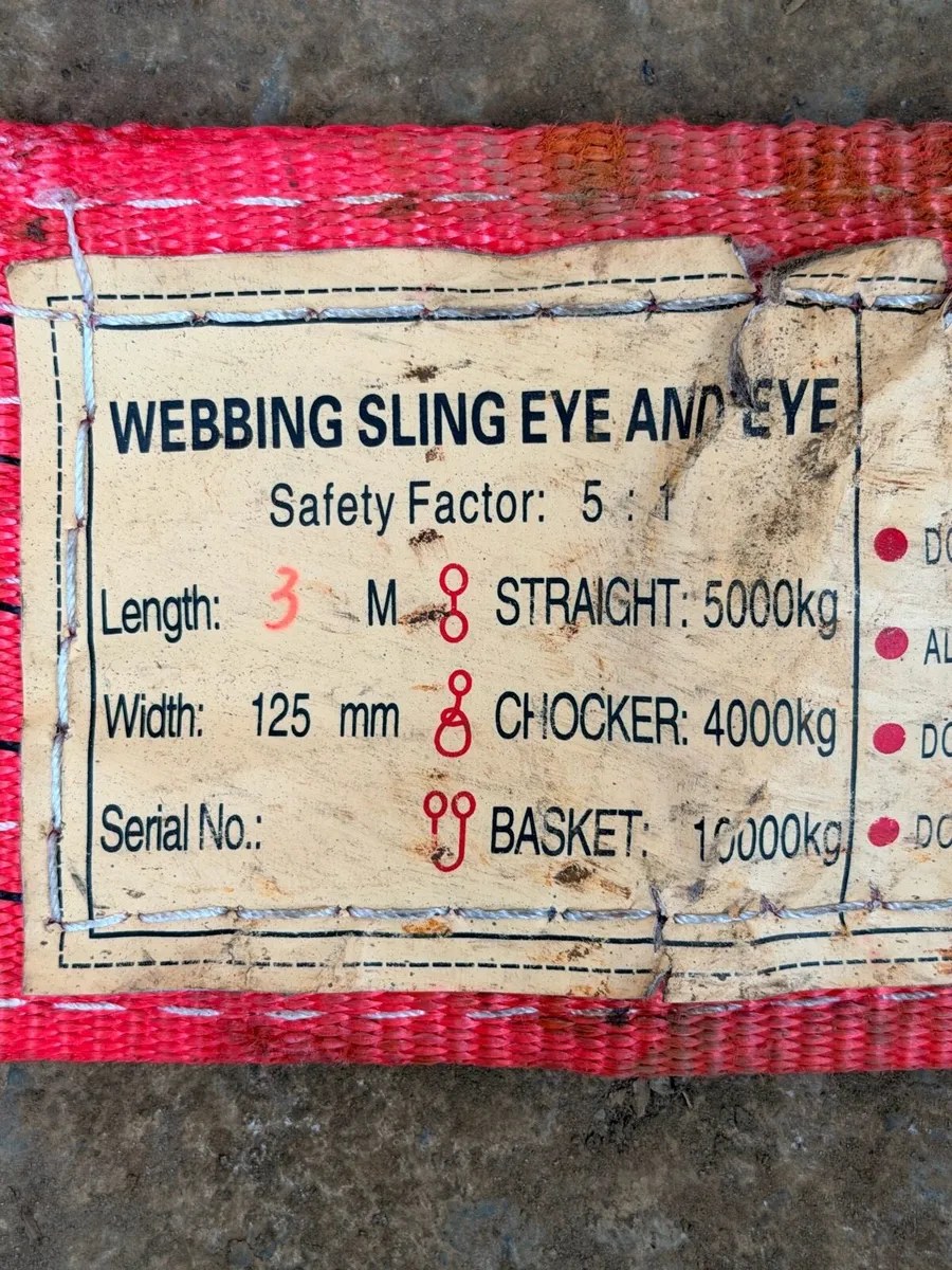 Web slings - Image 1