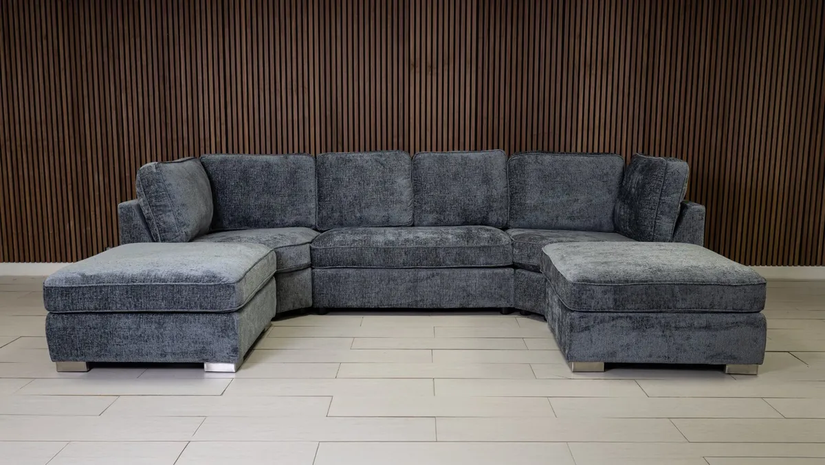 Easton Ushape Scatter or Fullback Cushions Sofa - Image 3