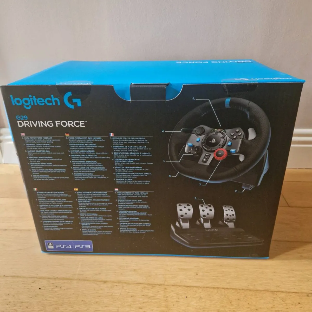 Logitech G29 Racing Wheel + Pedals - Image 2