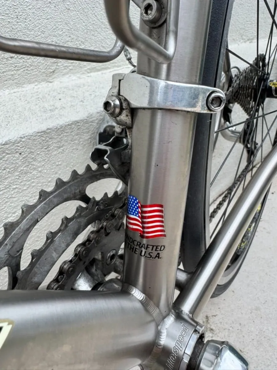 Litespeed Tuscany — Titanium Road Bike, 55cm - Image 4