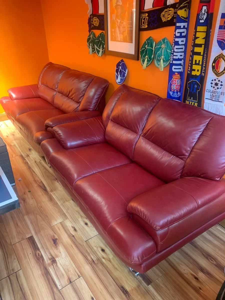 Leather chairs - Image 4