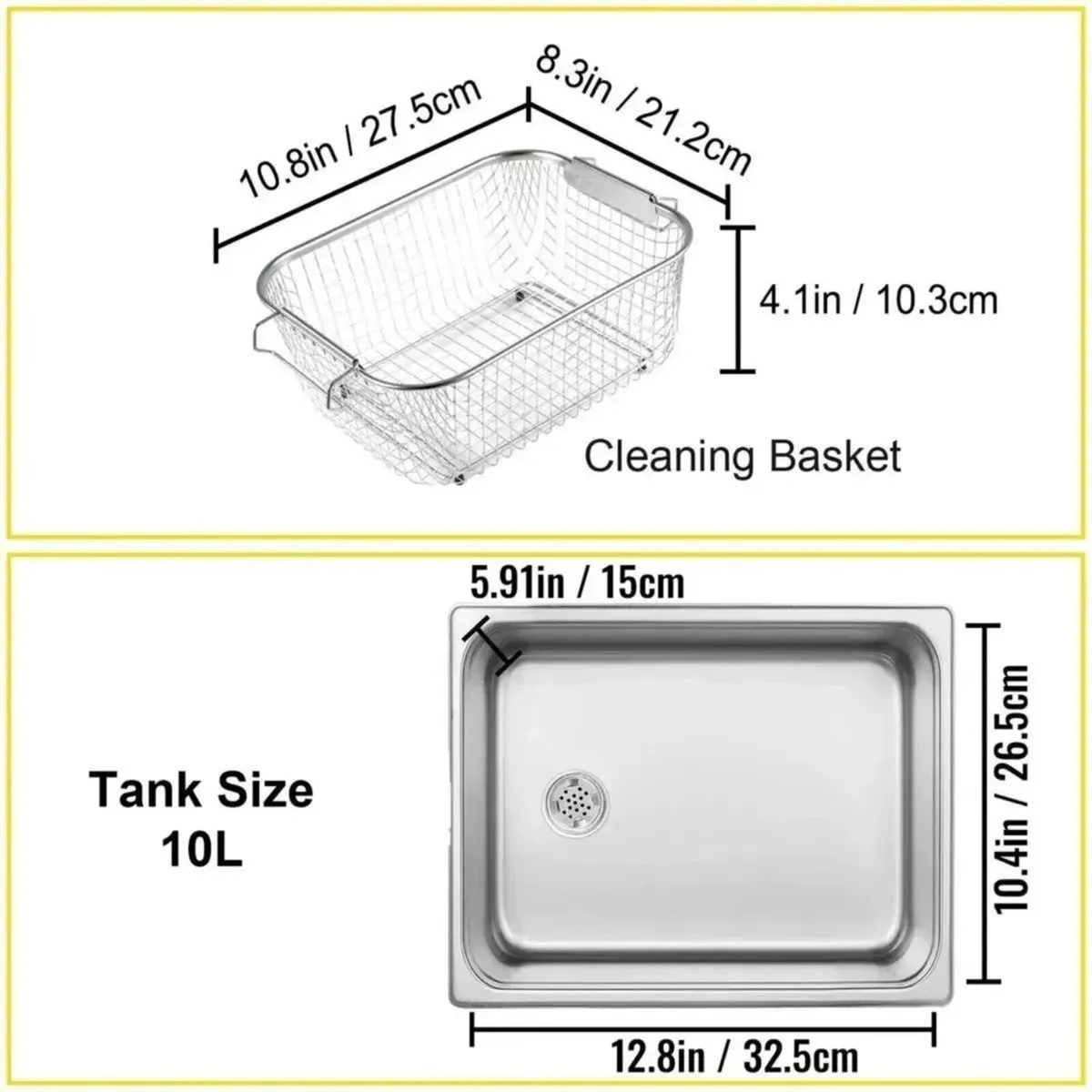 Ultrasonic Cleaner 10L Digital Ultrasonic Washer - Image 3