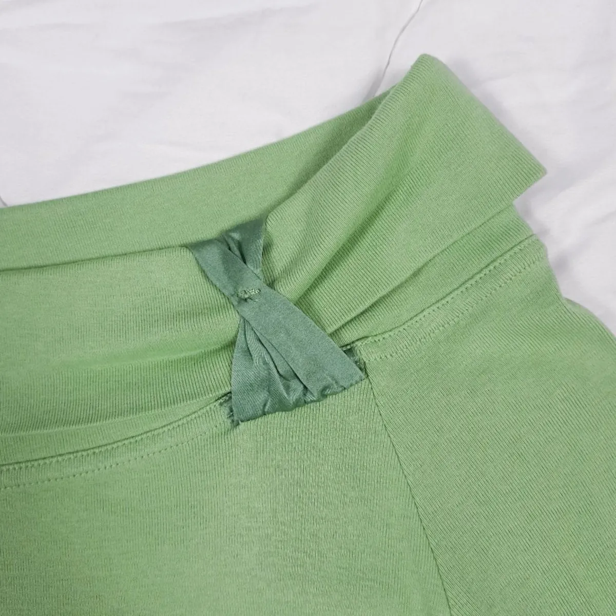 Monsoon Green Bardot Off-The-Shoulder Top 12UK - Image 4