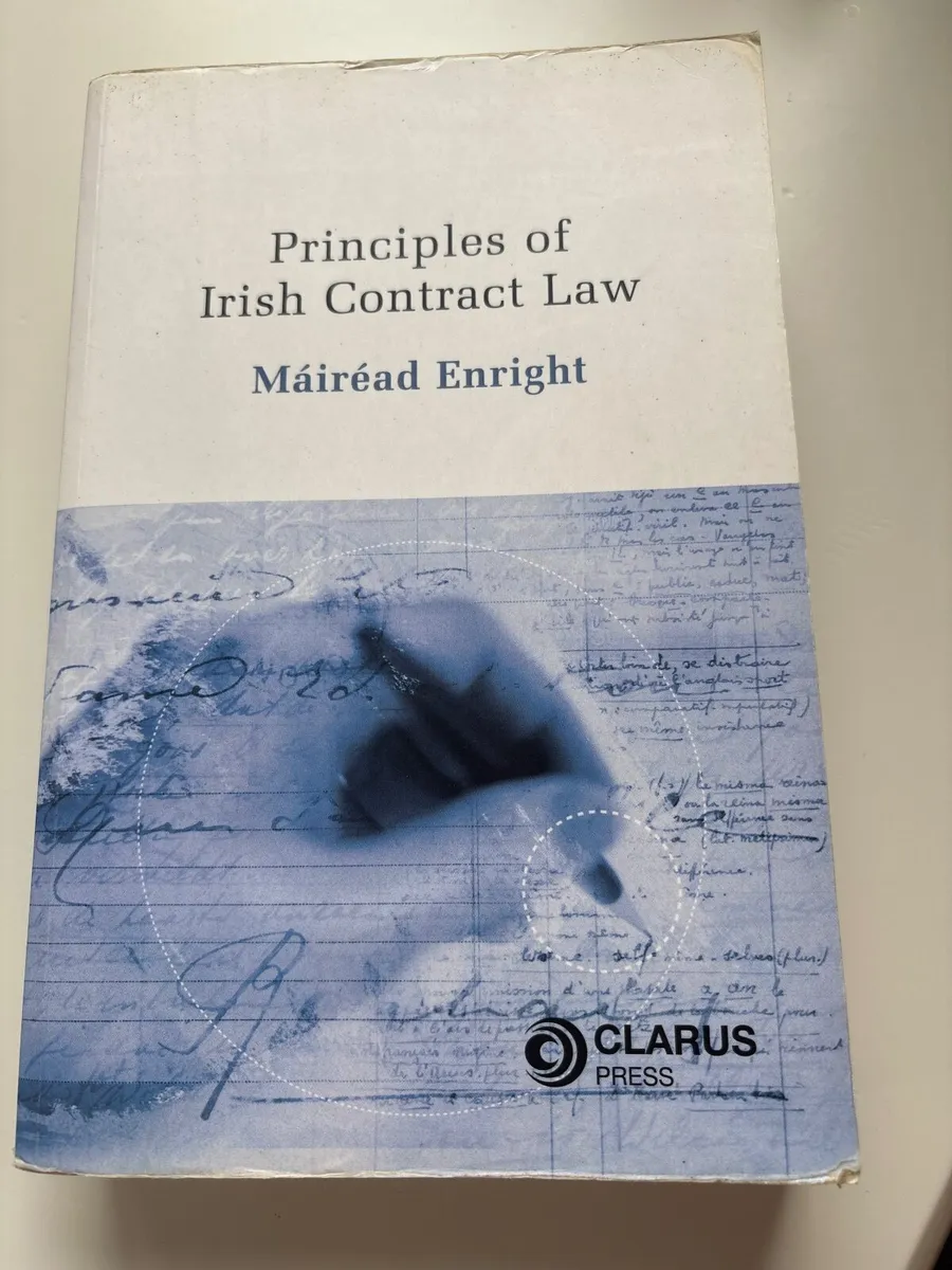 Principles of Irish Contract Law Máiréad Enright - Image 1