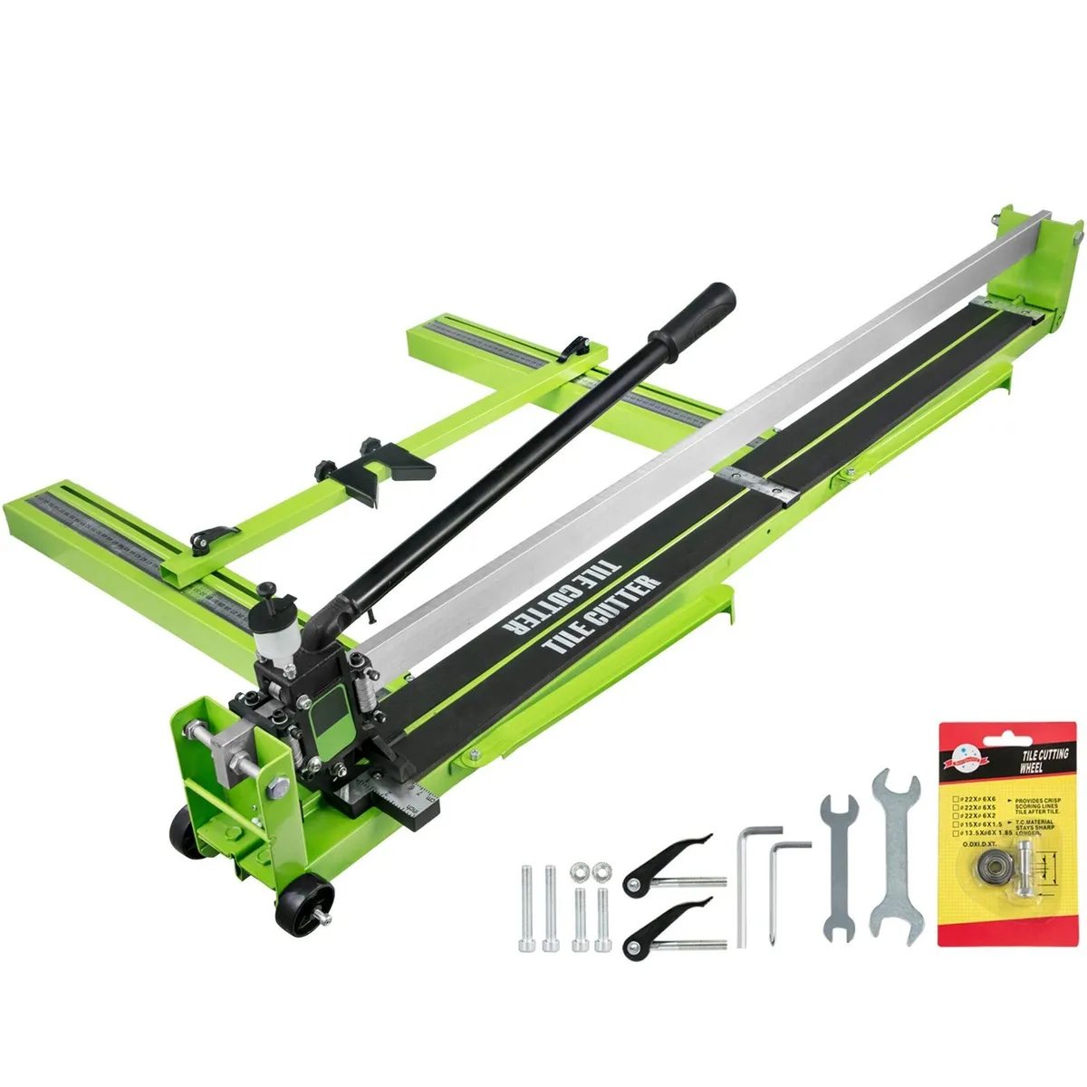 47in Manual Tile Cutter Laser Guide All-Steel - Image 1