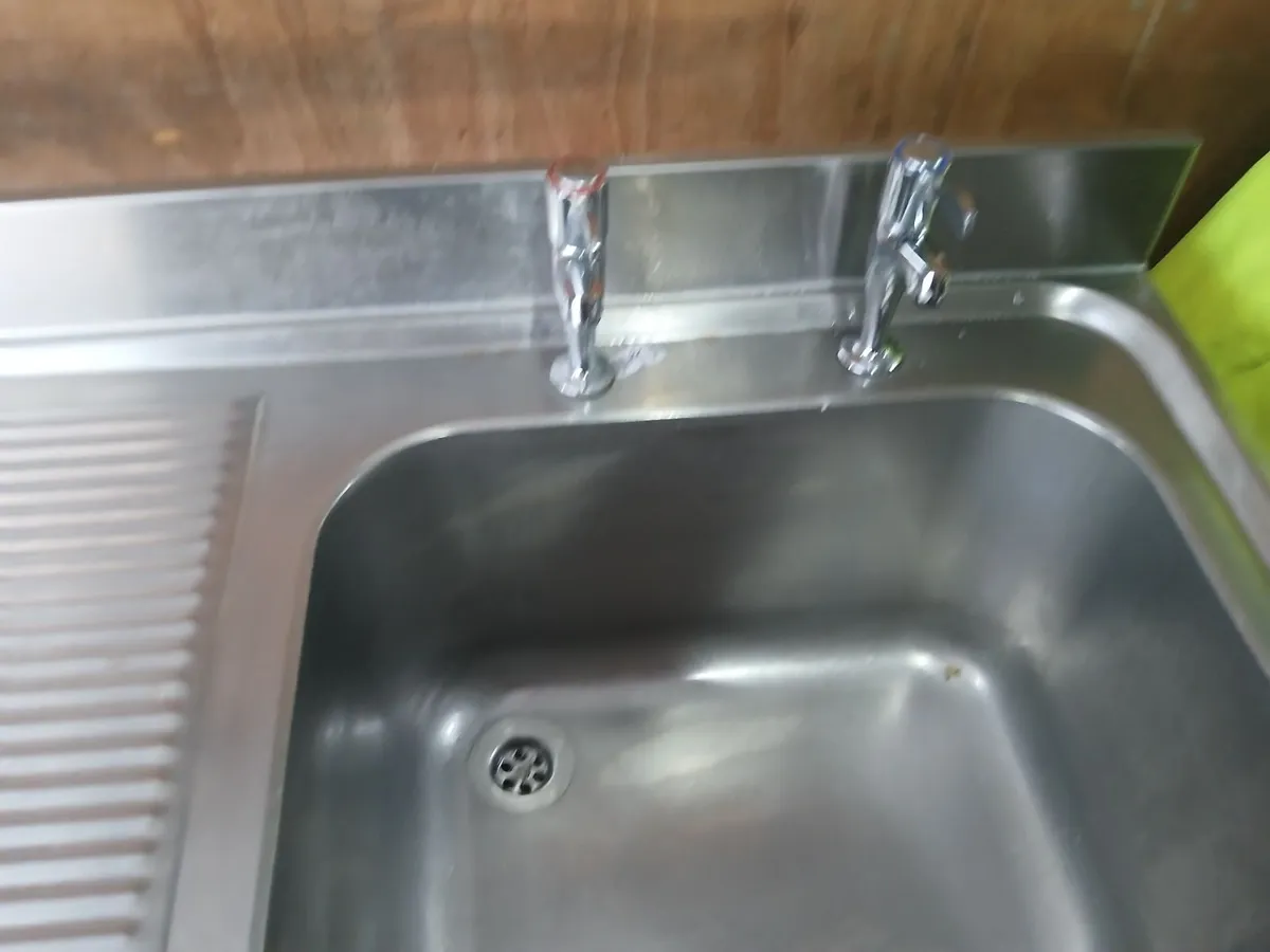 Staneless steel cabbinet sink unit complete - Image 3