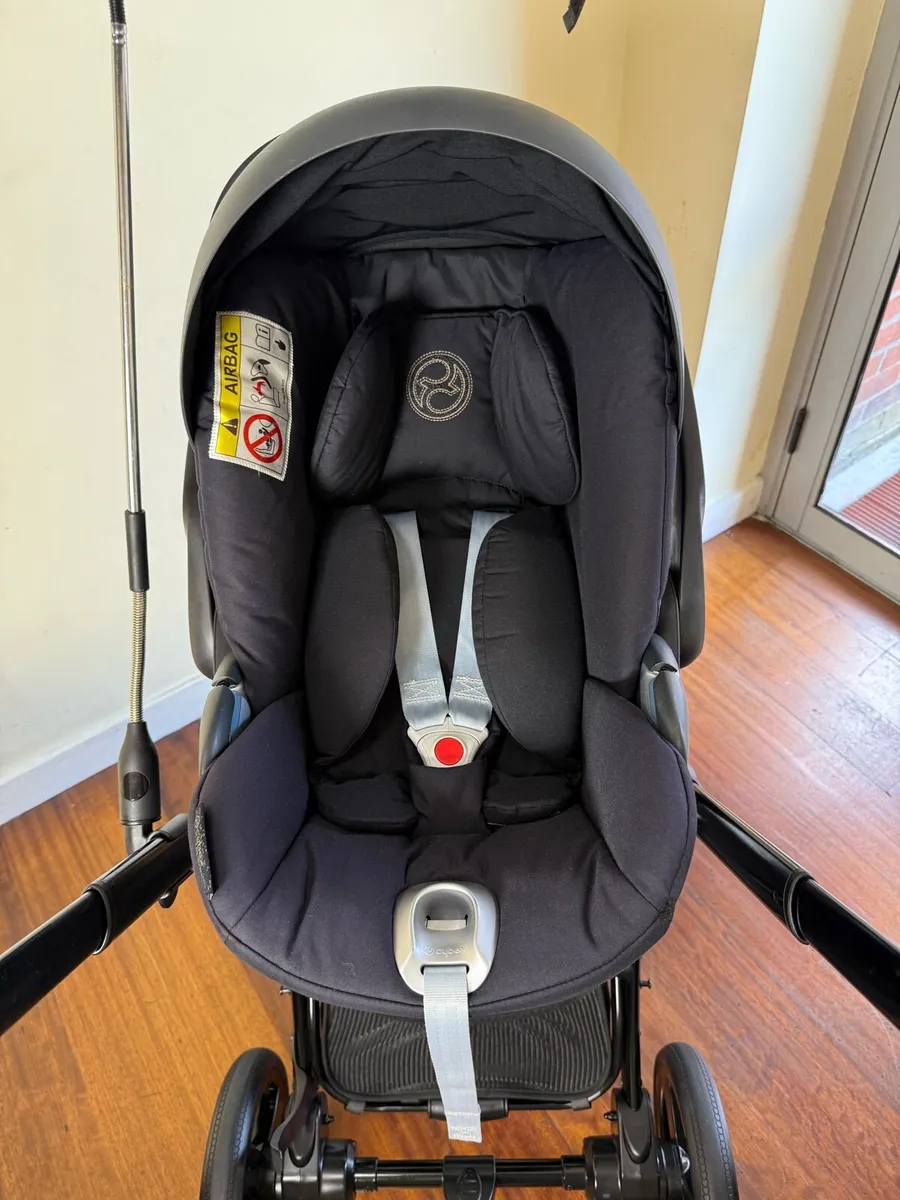 As New Egg2 travel system car Cybex isofix - Image 4