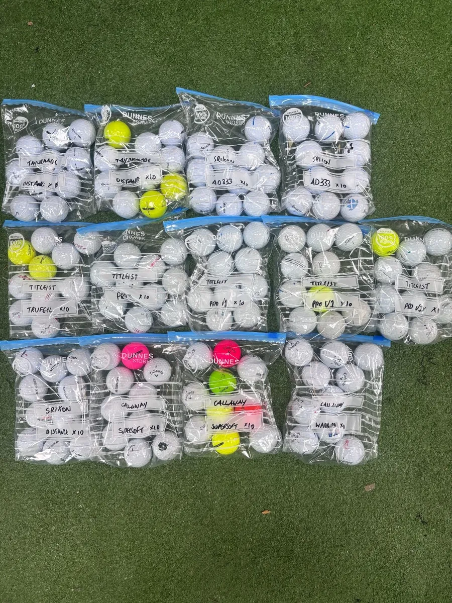 Used Golf Balls