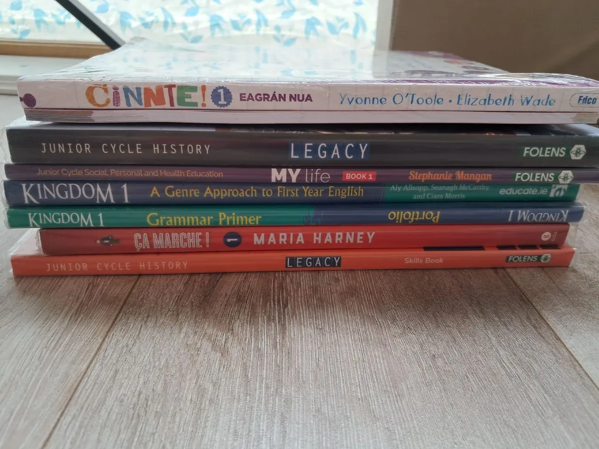 Miscellaneous Junior Cycle Books + edco Exam Paper - Image 2