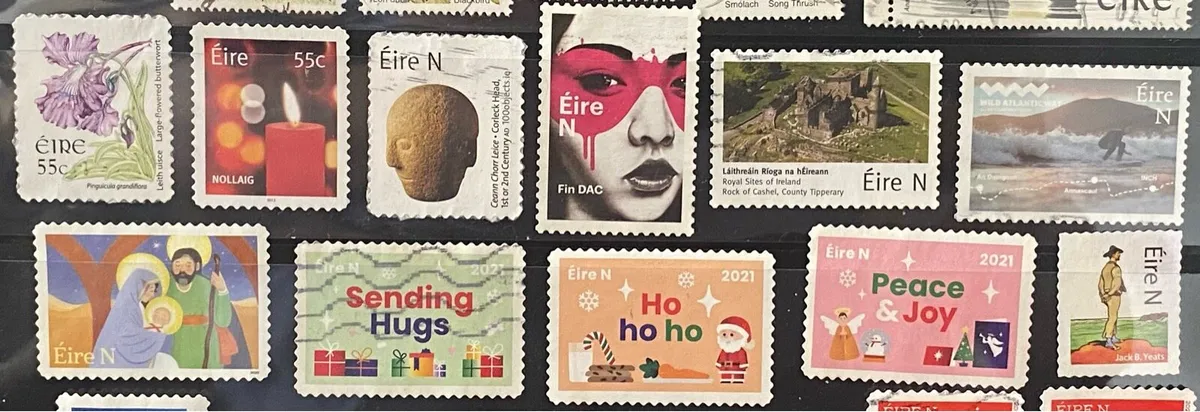 Ireland stamp lot - Image 3