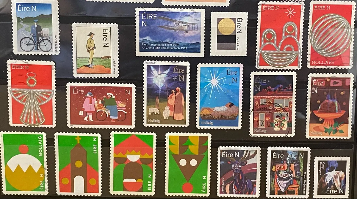 Ireland stamp lot - Image 4