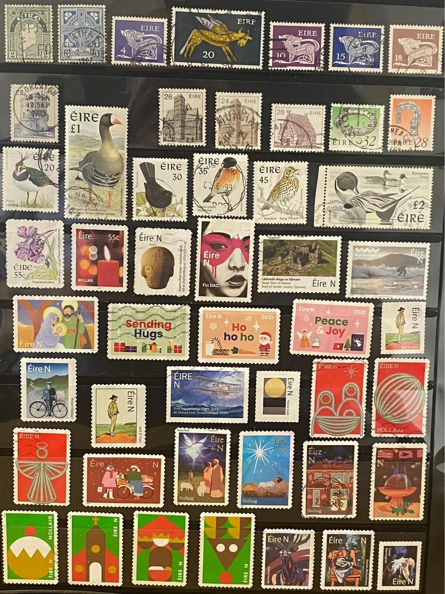 Ireland stamp lot - Image 1