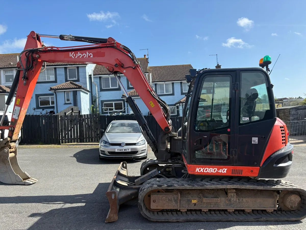 Kubota kx080-4 - Image 1