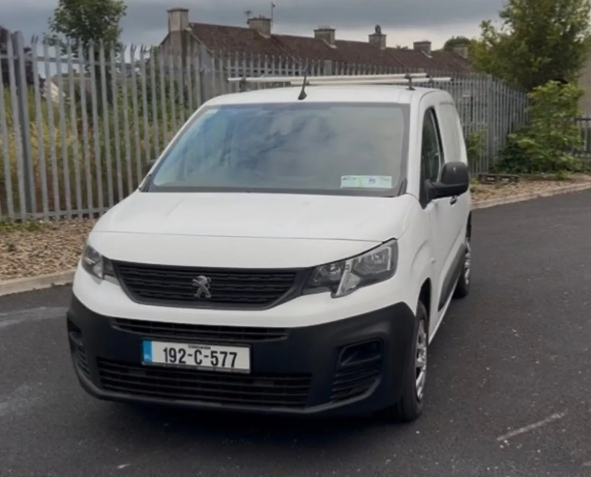 2019 Peugeot Partner 3 Seater Doe 05.27. Low Miles - Image 2