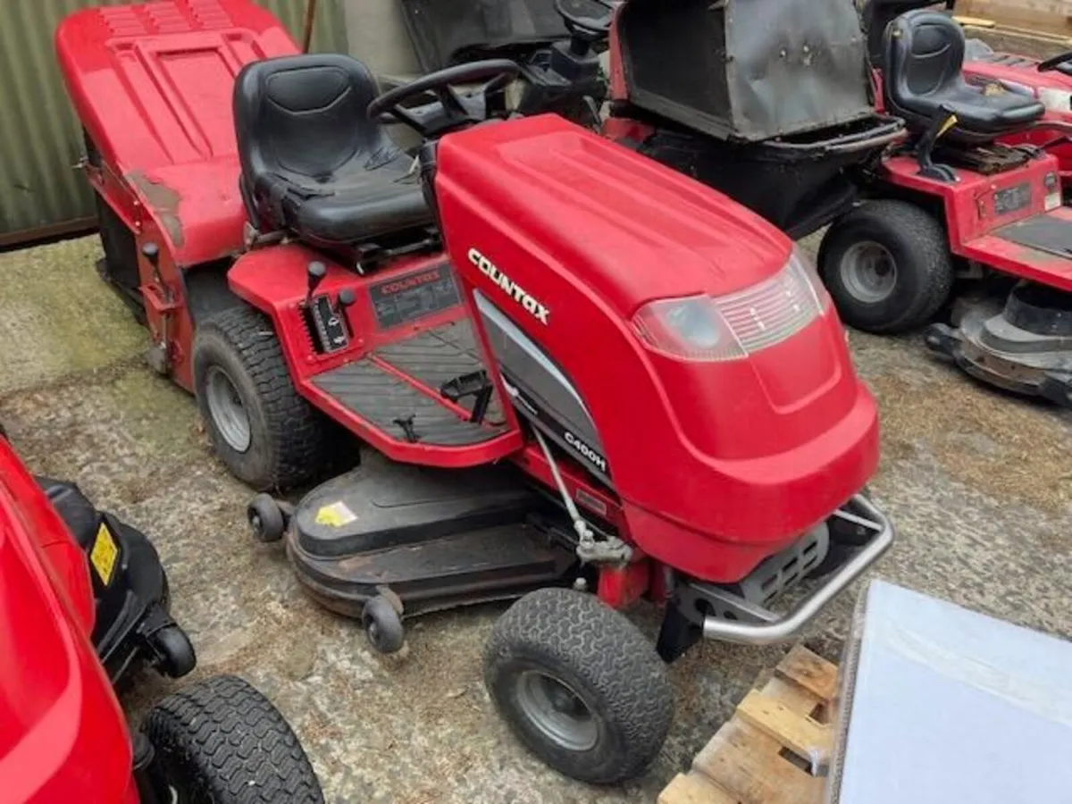 Used Countax C400H 42'' IBS Deck  PARTS or REPAIR - Image 2