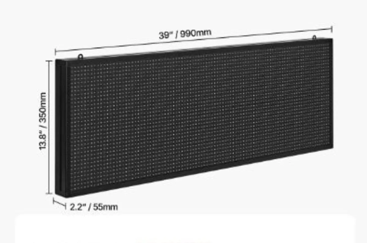 Programmable LED Sign, P10 Full Color Flexible - Image 3