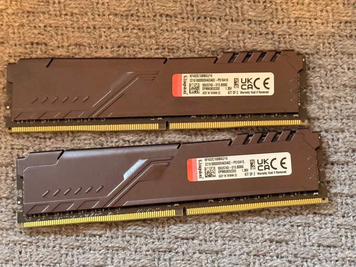 Kingston fury beast 16Gb DDR4 2x8 kit - Image 2