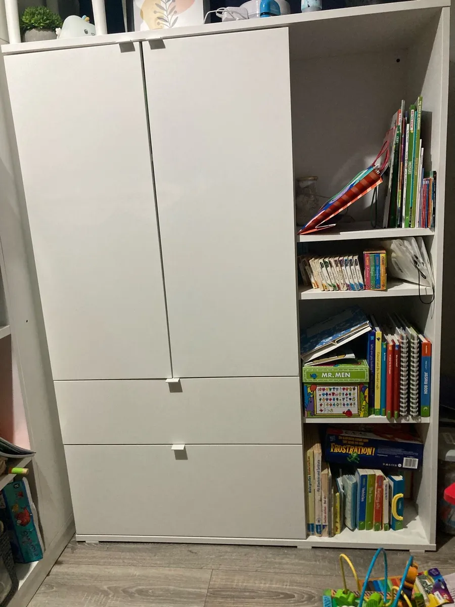 IKEA Vihals Shelfing Storage Unit with Doors - Image 2