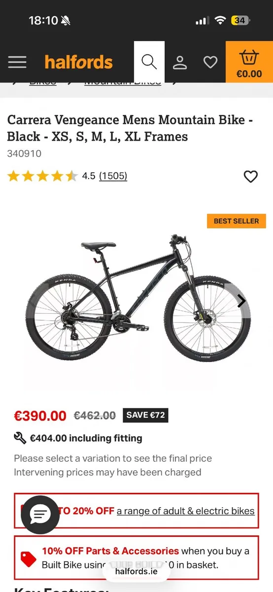 Carrera vengeance bike - Image 2