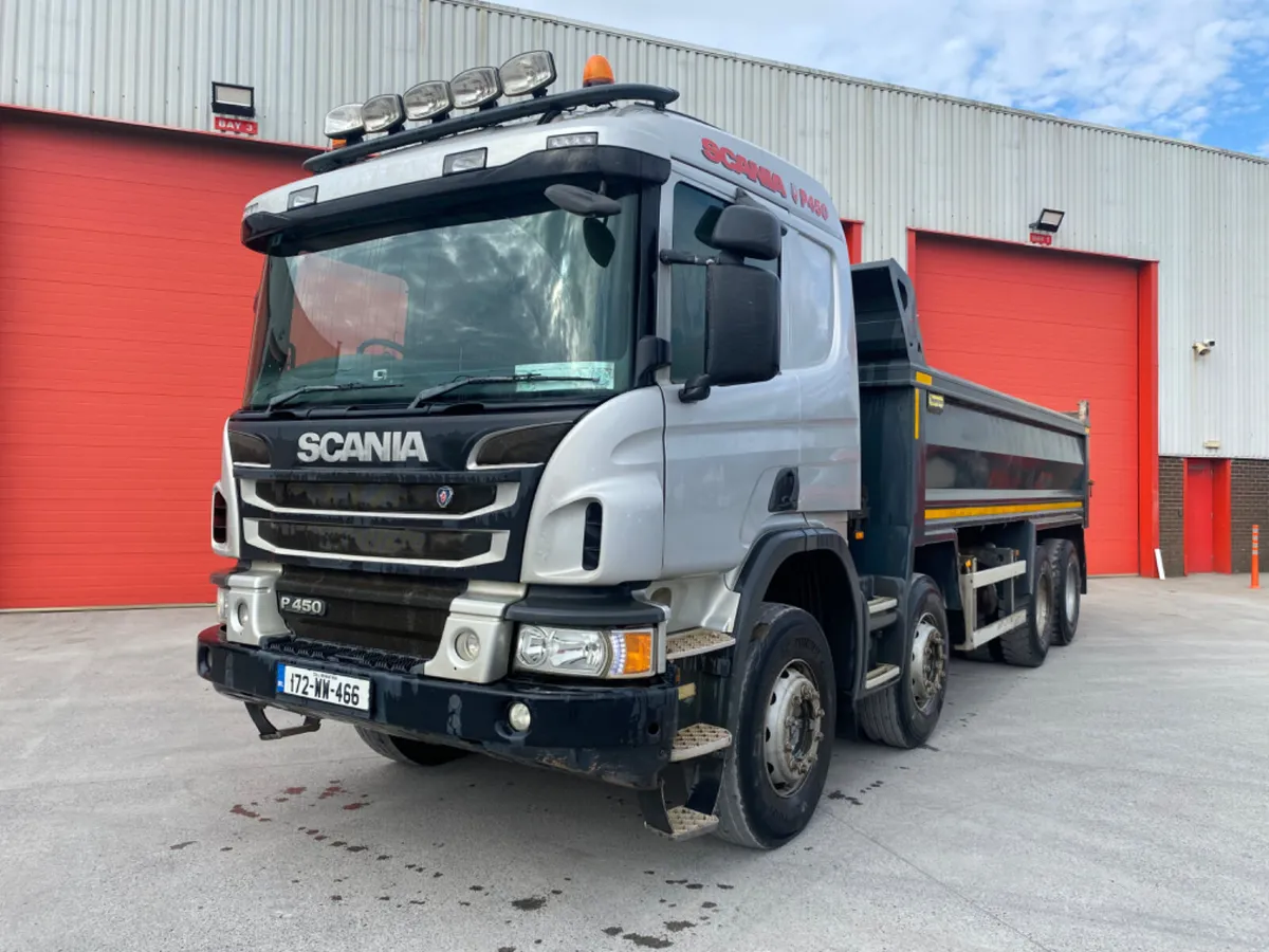 2017 Scania P410  8x4 Tipper - Image 1