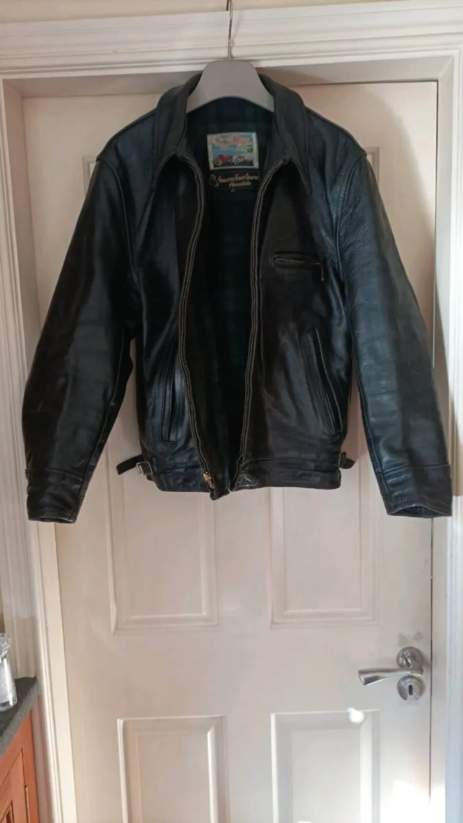 Vintage aero leather jacket - Image 2