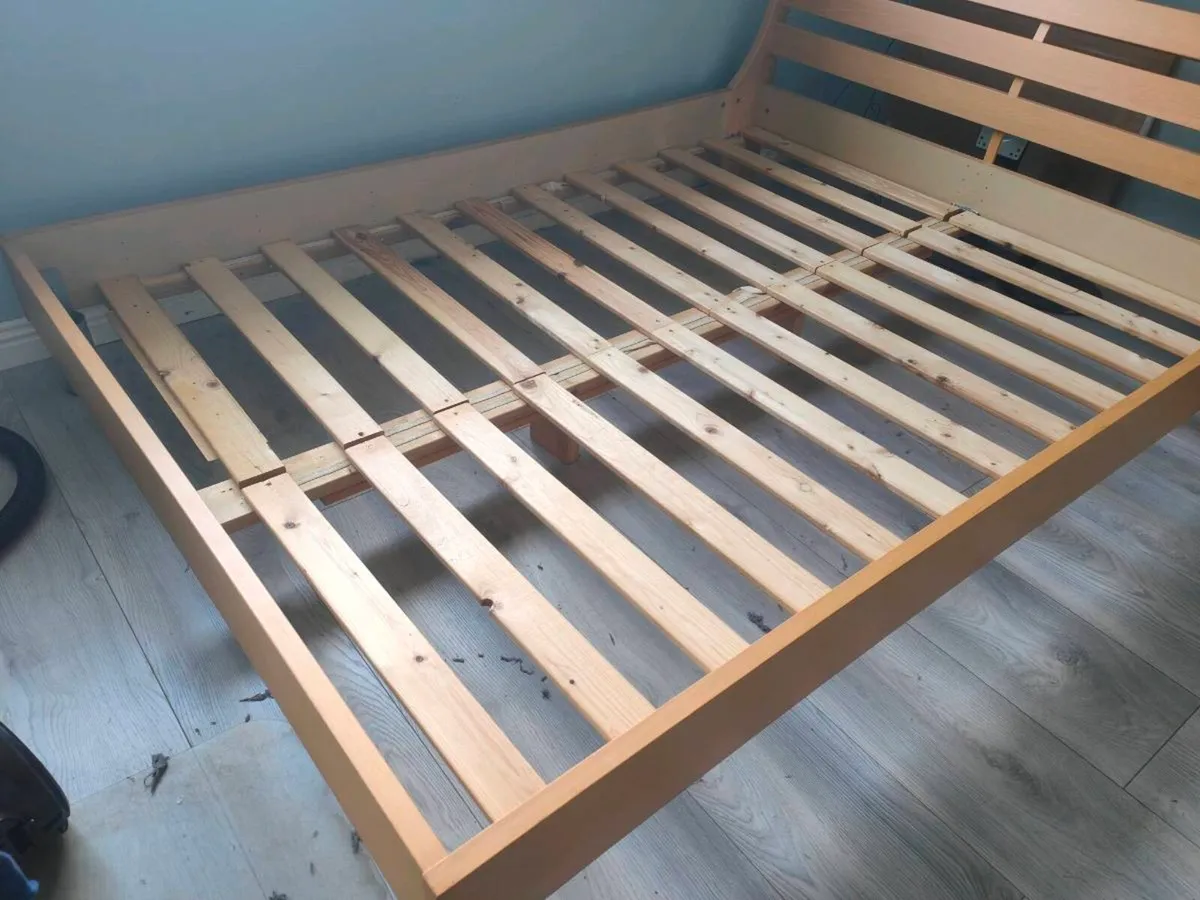 Bed Frame and Mattress - Image 4