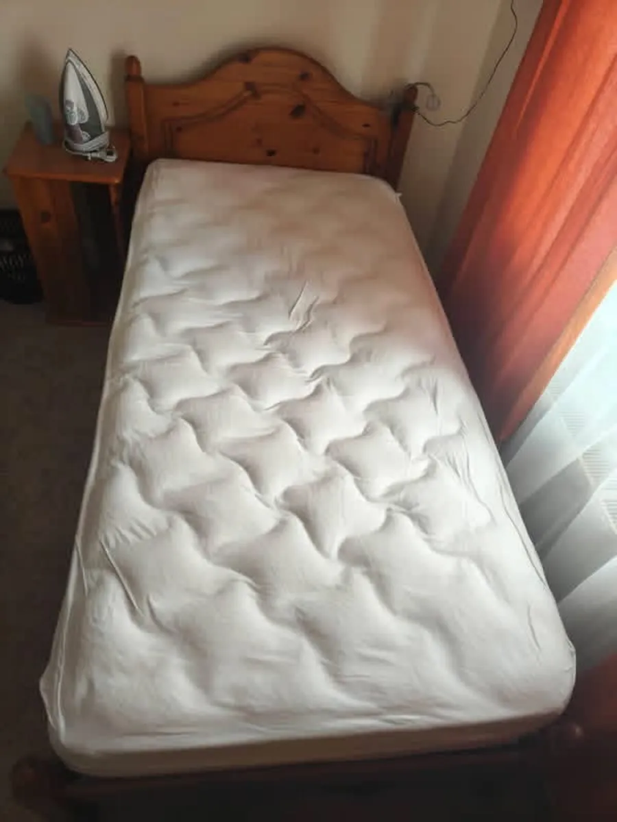 Good Quality Solid Pine Single Bed Frame - Deliver - Image 2