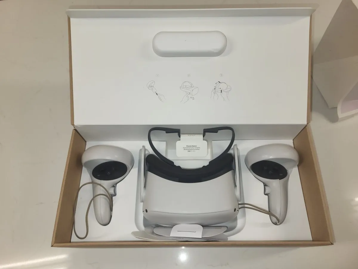 128GB Meta Quest 2 VR Headset - Image 1