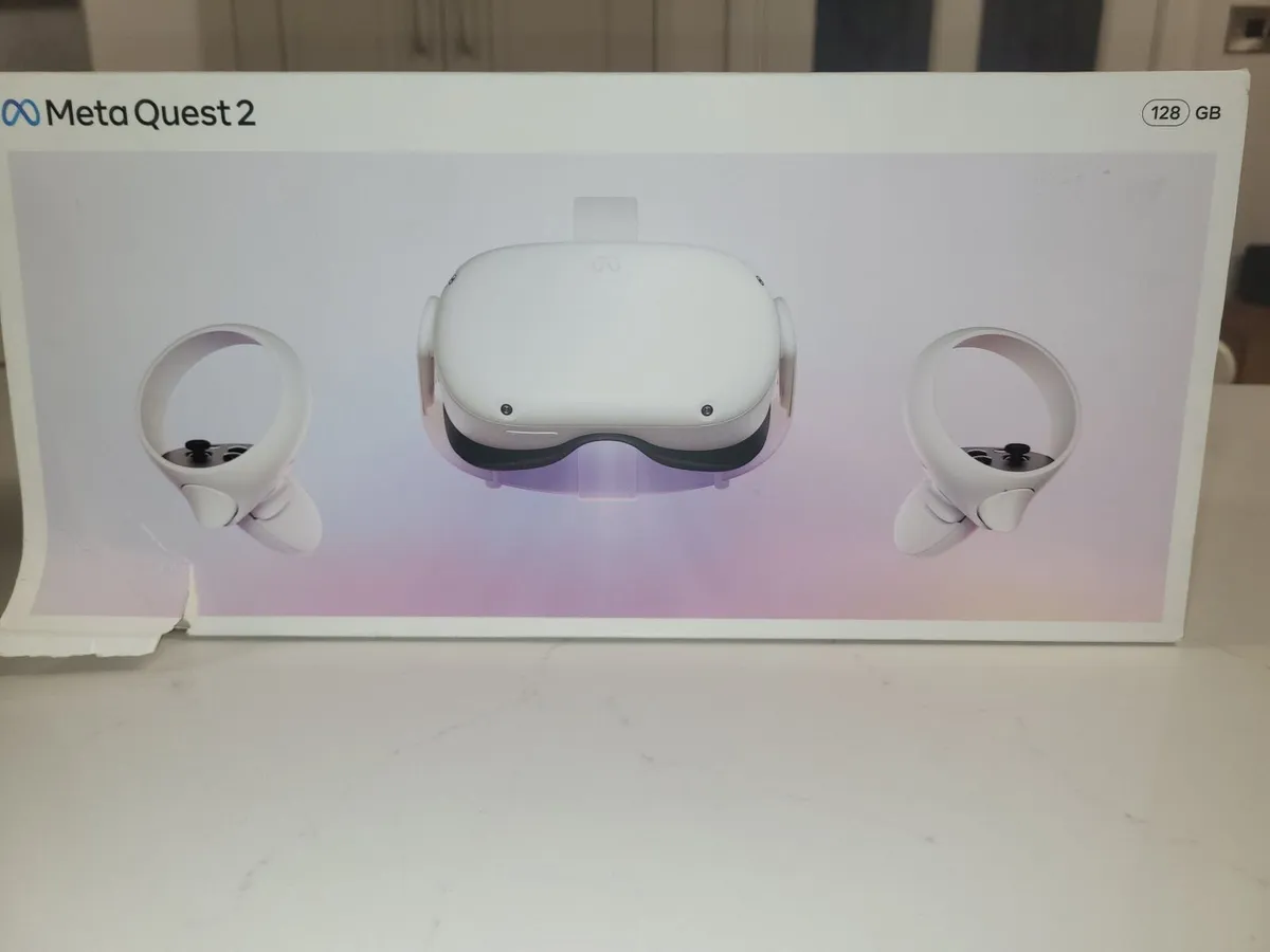 128GB Meta Quest 2 VR Headset - Image 2