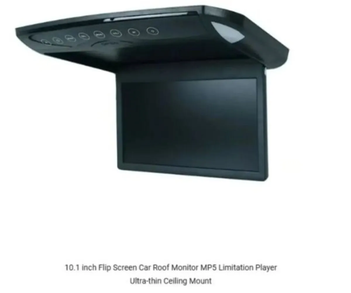 10.1-inch Flip Screen Car Roof Monitor MP5 - Image 4