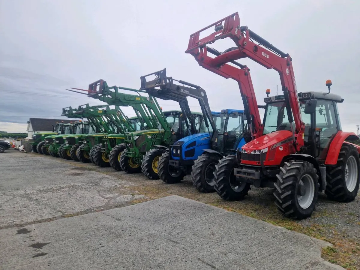 Selection of tractors with loaders - Image 2