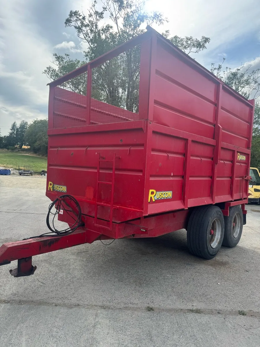 14ft Grain Silage Trailer - Image 1