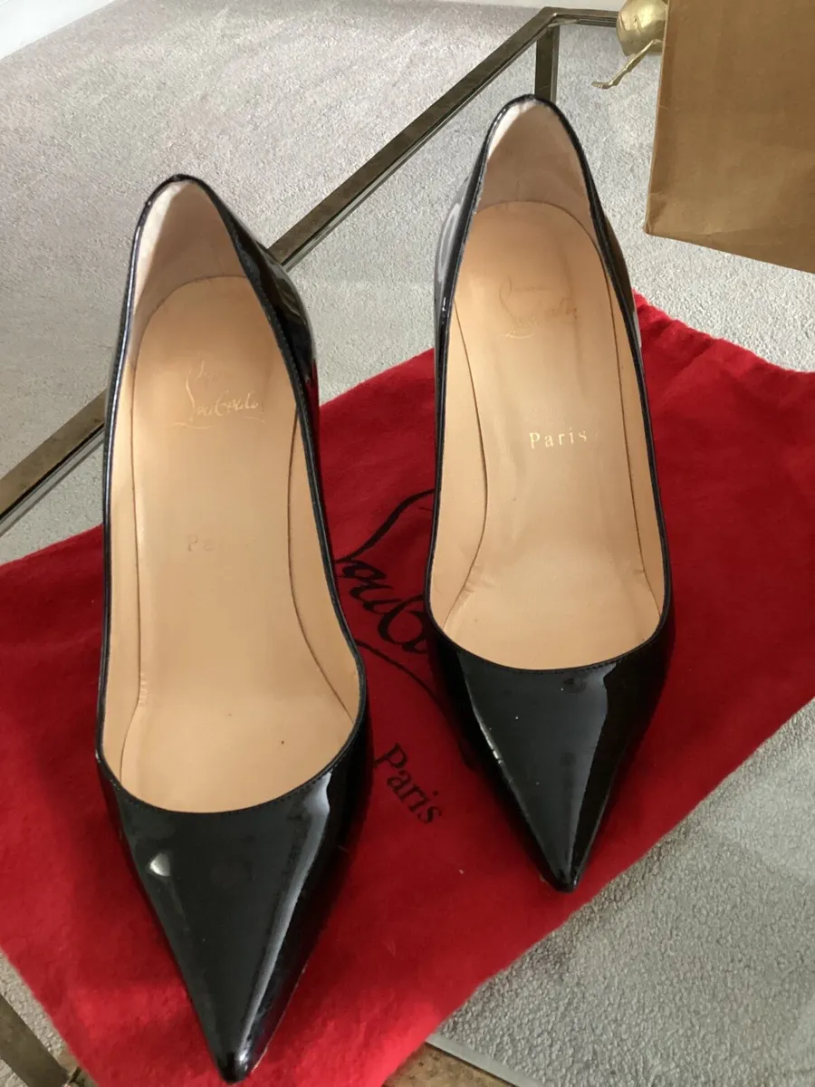 Louis Vuitton black patent Shoes - Image 1