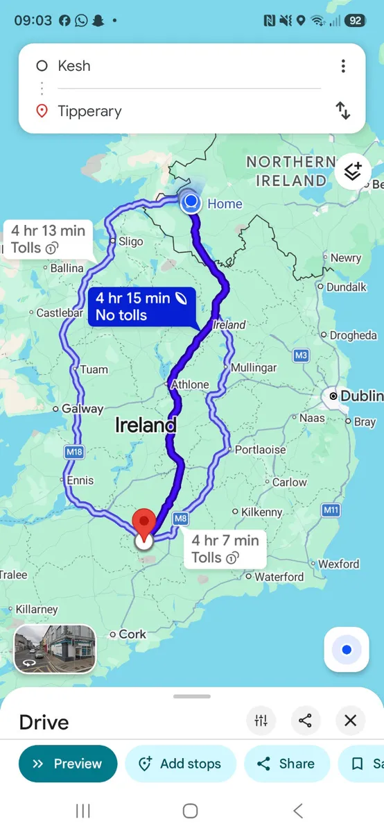 LORRY HAULAGE KESH TO TIPPERARY