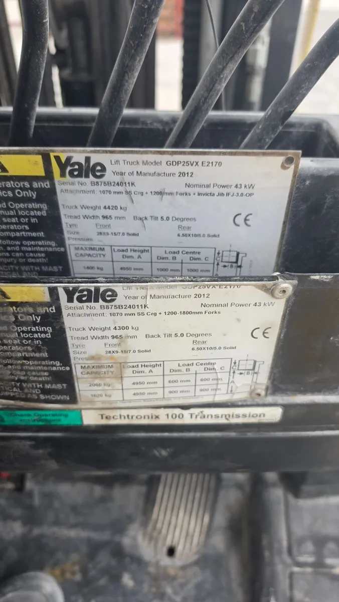Forklift 2.5 diesel forklift for sale - Image 1