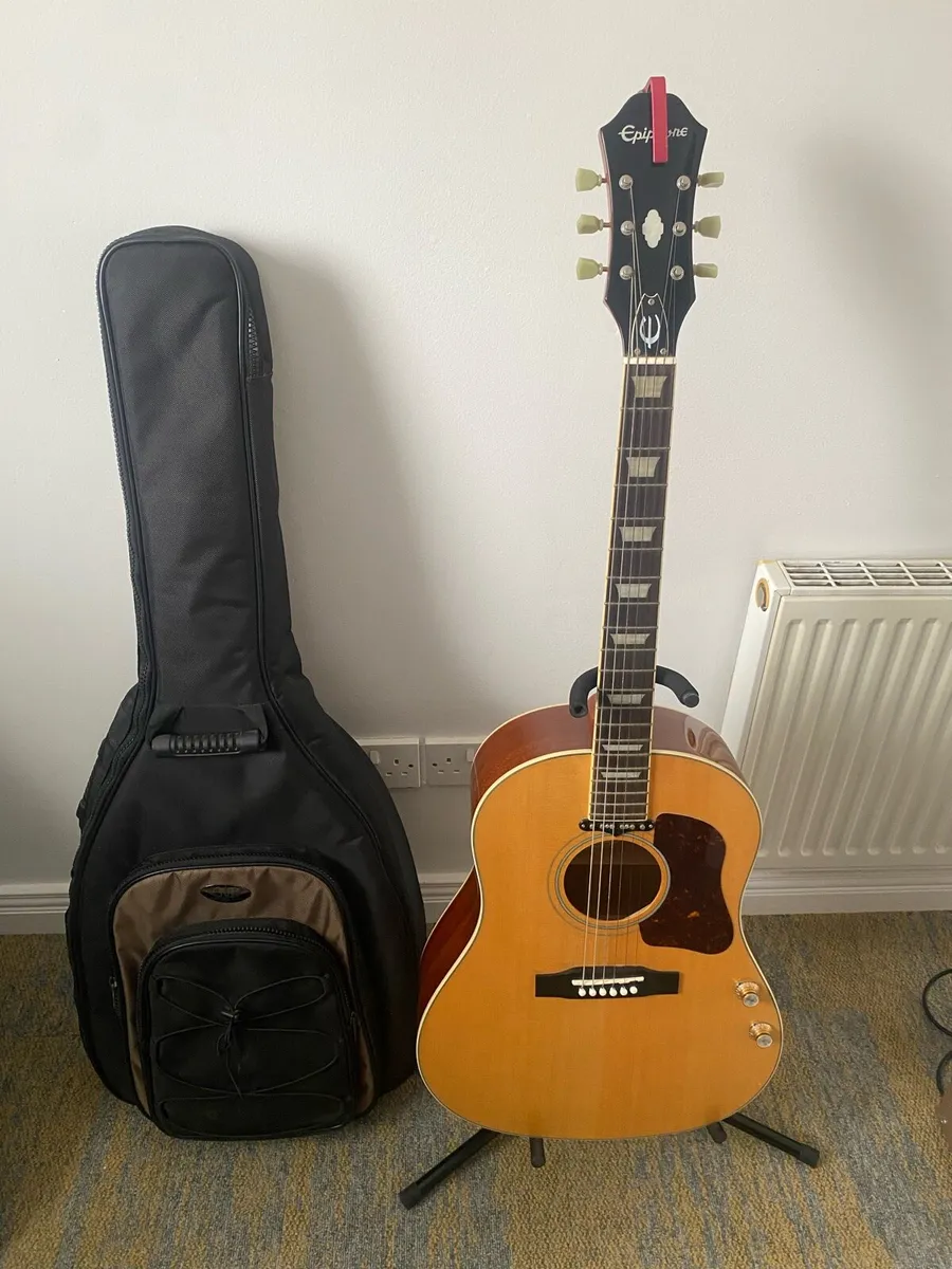 Epiphone Acoustic-electric Guitar - Image 1