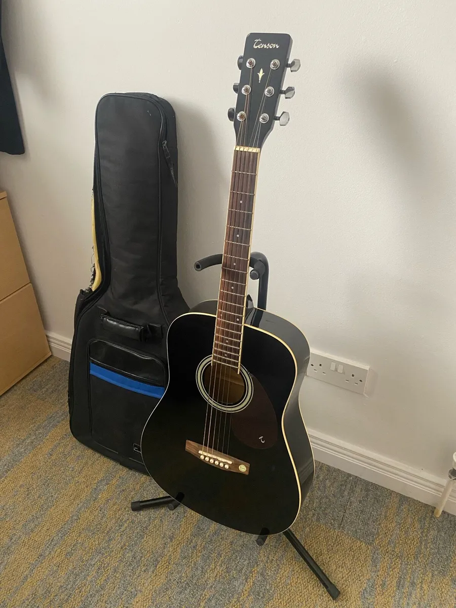 Tenson Acoustic Guitar - Image 3