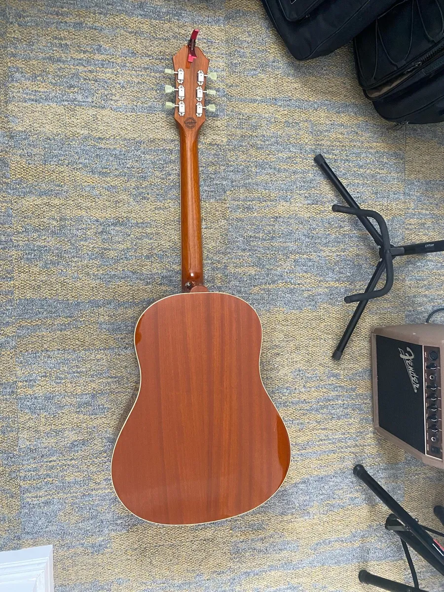 Epiphone acoustic-electric guitar - Image 3