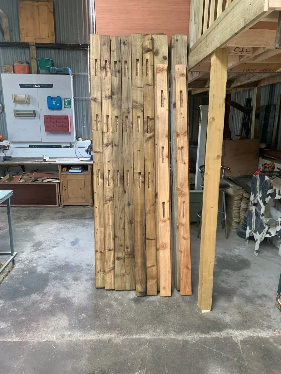 Double farm gates custom made - Image 4