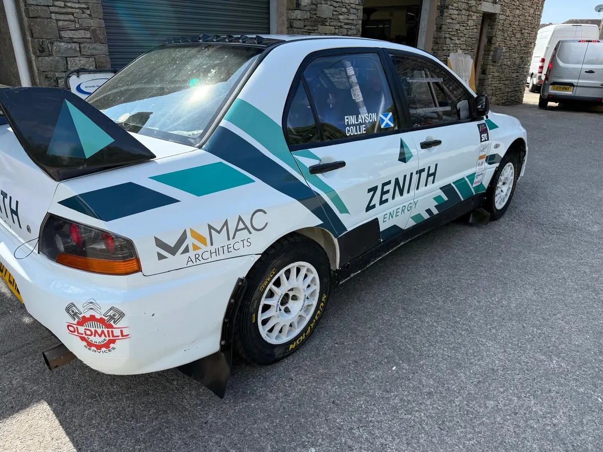 Mitsubishi Evo 9 Rally Car - Image 3