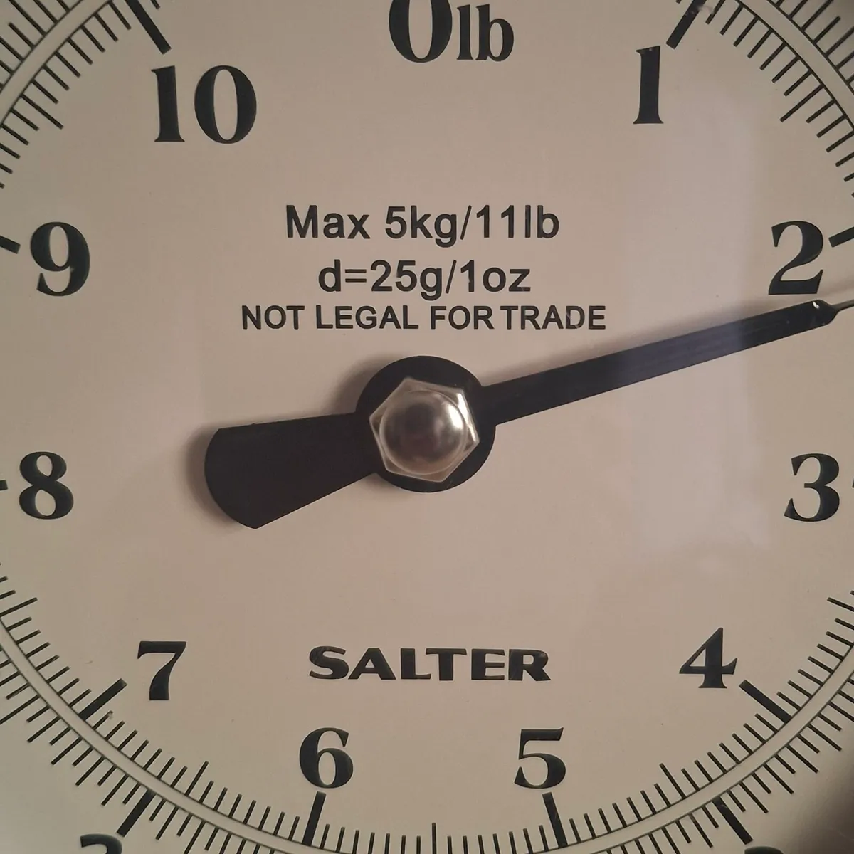 Chrome Salter Kitchen Scale - Image 3