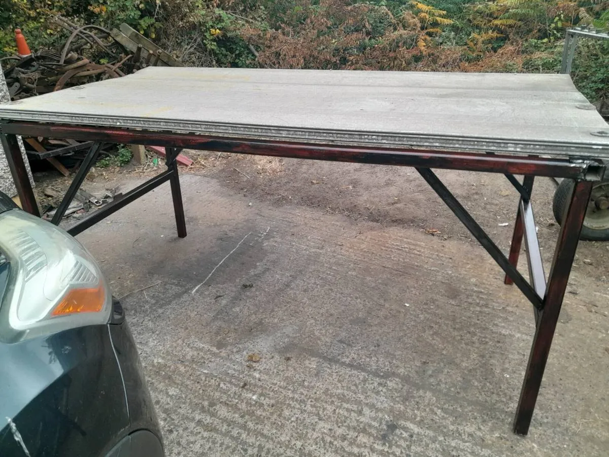 Steel  work bench - Image 2