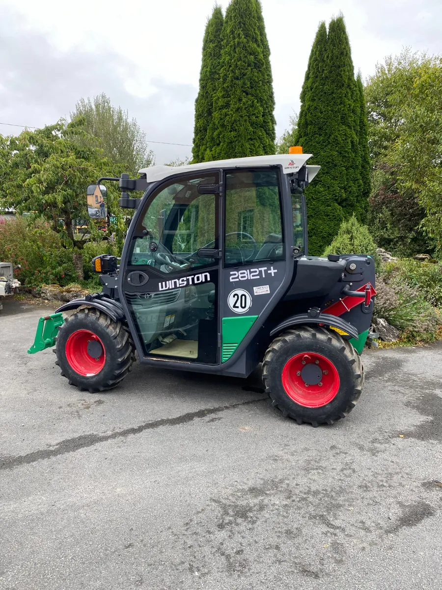 Adare Winston 2812T+ Mini Telehandler For Sale. - Image 2