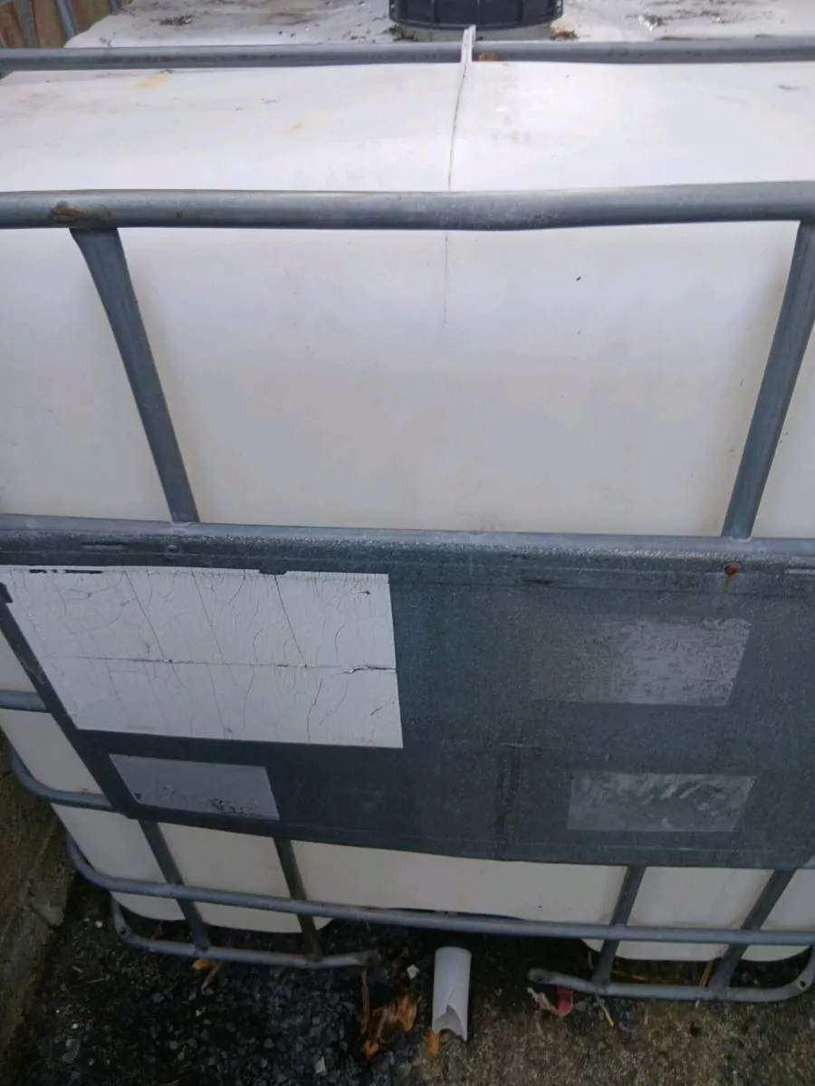 1000 LITRE IBC TANK FOOD GRADE - Image 2