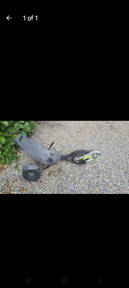 Pro 100 rocker fire trike go kart