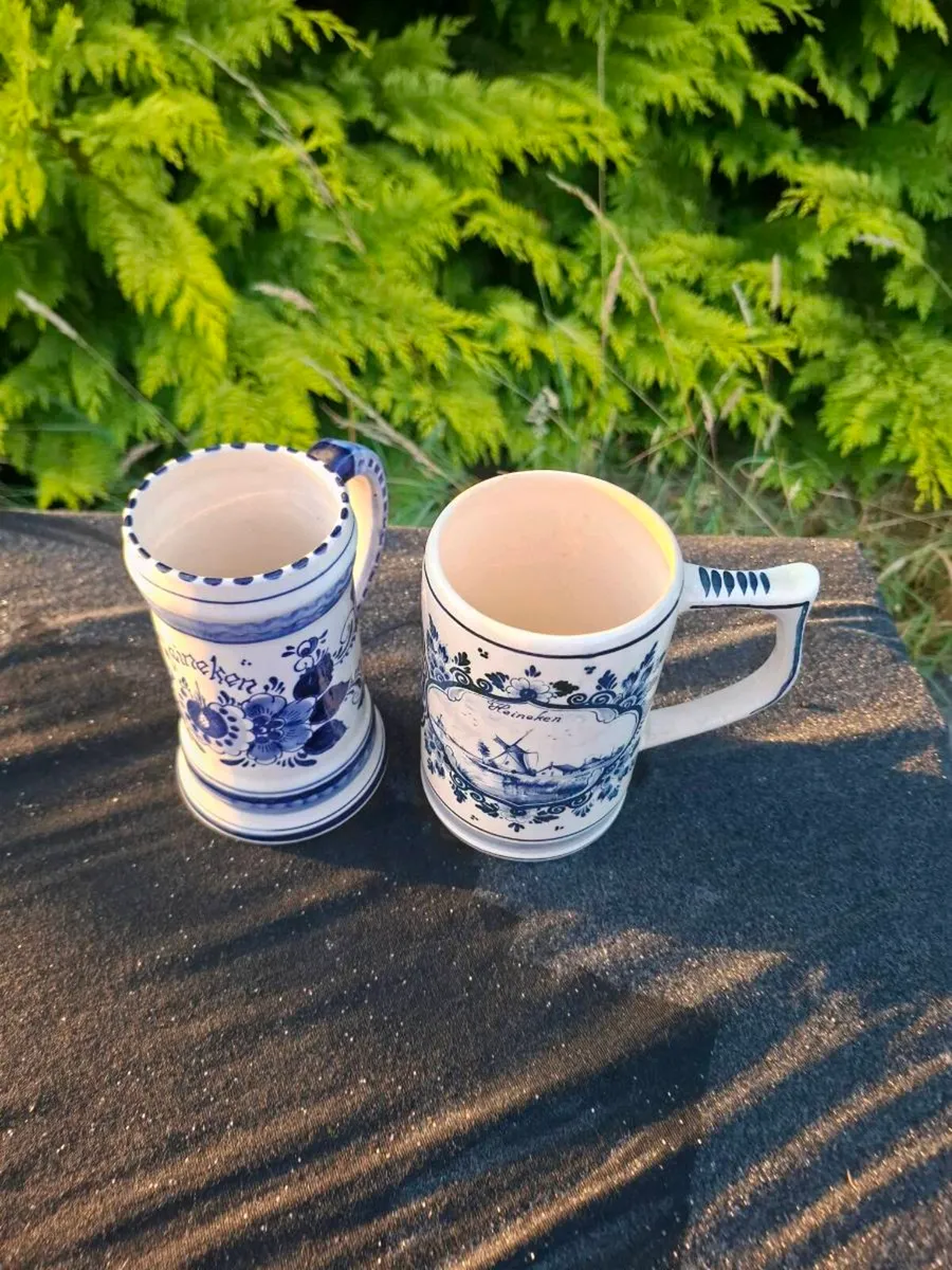 Lot of 2 mugs heineken - Image 2
